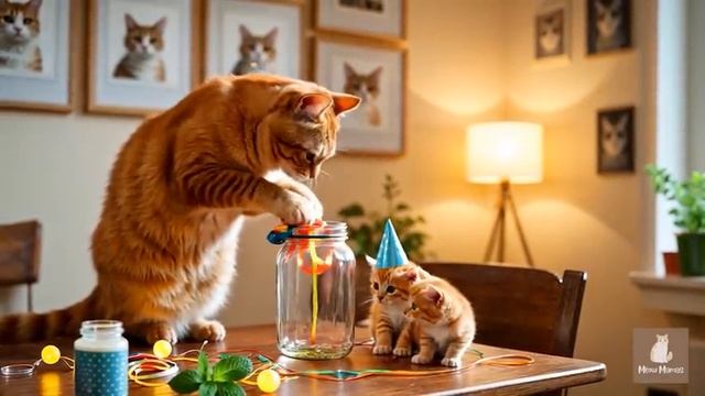 ❤️🌺Самые Интересные и Самые Добрые Мультики для Детей ,Мама кошка и ее Сыновья