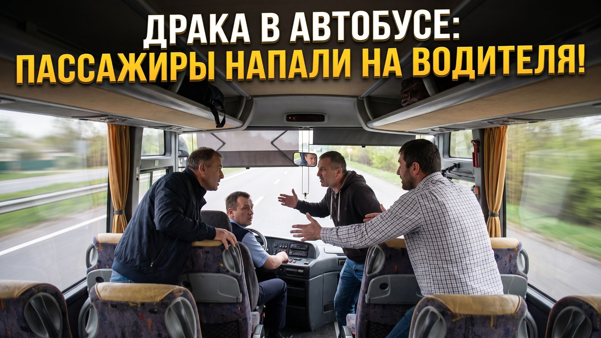 Пассажиры автобуса Махачкала — Москва избили водителя из-за пропущенной остановки
