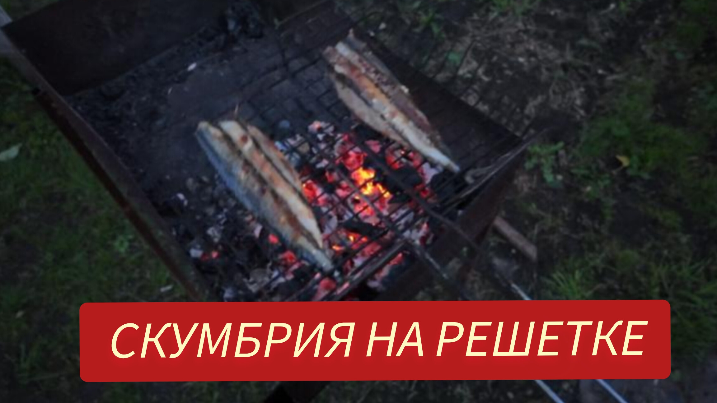 ЖАРИМ СКУМБРИЮ НА РЕШЕТКЕ