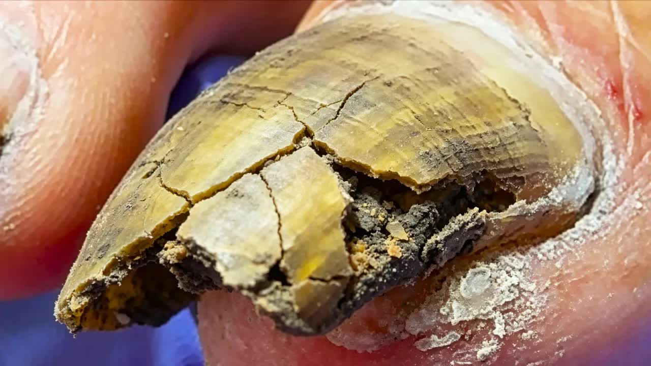 Мои ногти на ногах слишком длинные и вьющиеся, подстриги эти грязные ногти!【薛一刀】