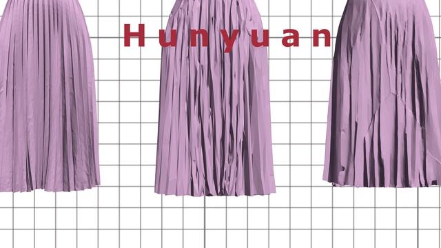 Pleated Skirt: Clo3D Vs AI-generated