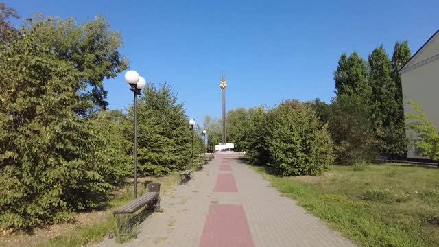 Иностранец в провинциальном городе Семилуки