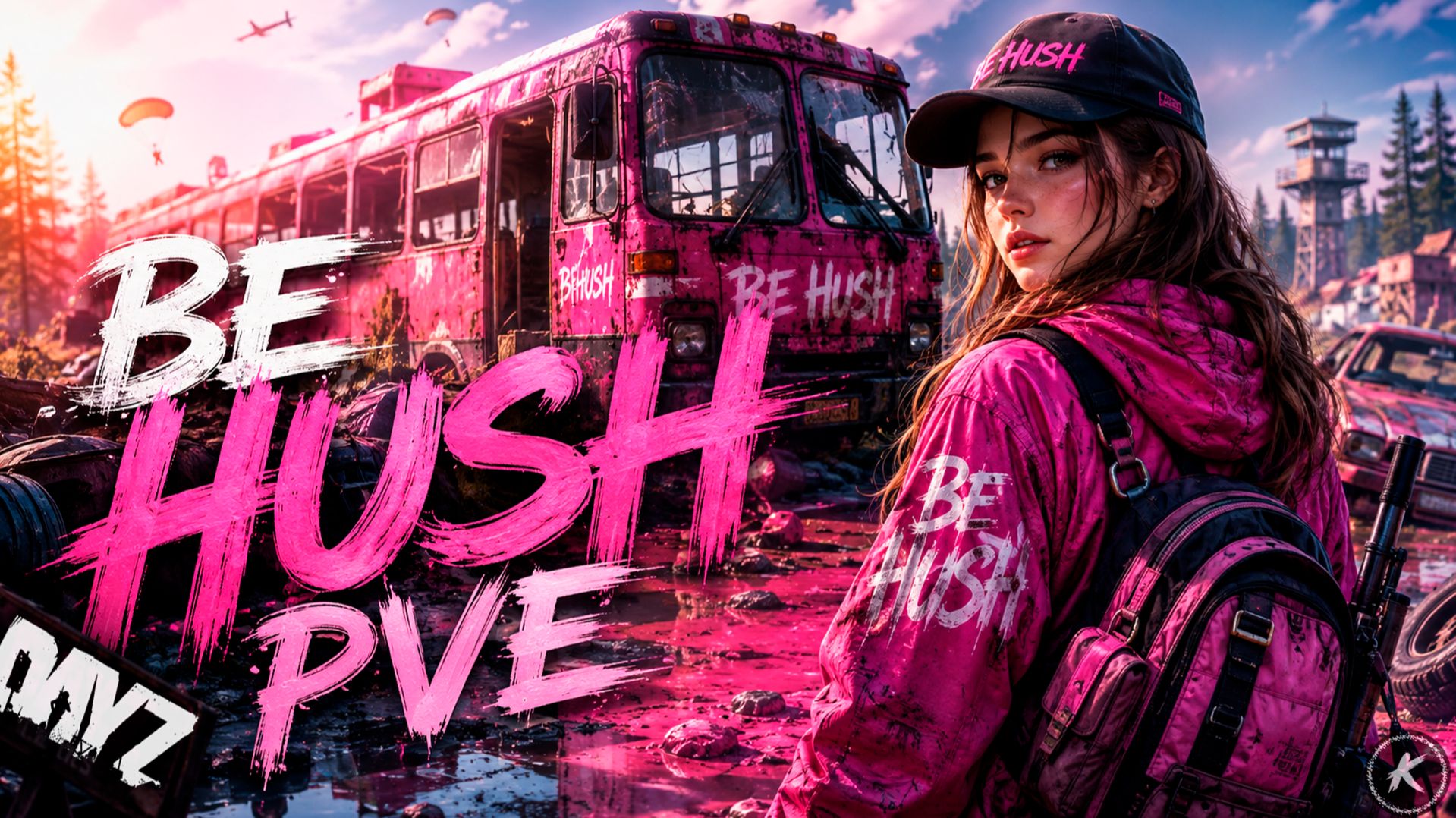 DAYZ PVE | СЕРВЕР С УНИКАЛЬНЫМИ МЕХАНИКАМИ - BE HUSH #dayz #pve #dayzpve