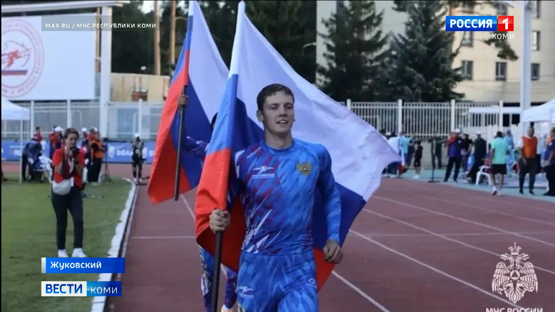 Спортсмены из Коми стали абсолютными чемпионами по пожарно-спасательному спорту