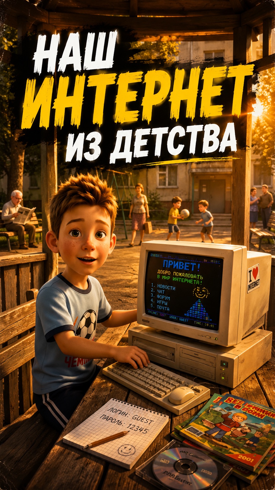 Наш интернет из детства .Привет 2001👋