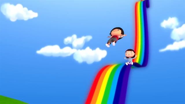 Радужные цвета | Детские стишки для малышей от LittleBabyBum - Азбука и цифры