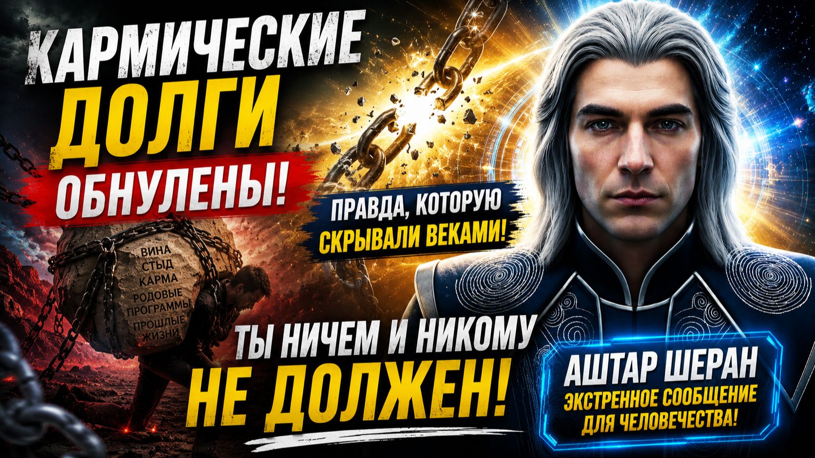 Карма — это ловушка Матрицы. Аштар Шеран: Ваши долги обнулены!