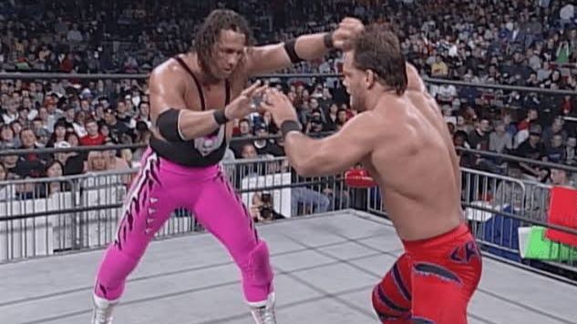 Chris Benoit vs Bret Hart WCW Nitro 1999-10-04