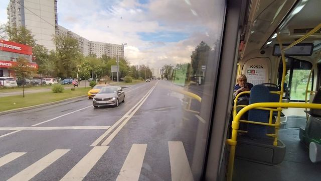 Поездка на автобусе ЛиАЗ 5292 борт 192524 по маршруту 652