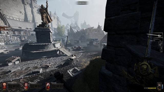 Vermintide - Solo No Bots Town Meeting Heroic Waves 1-13 Hunter