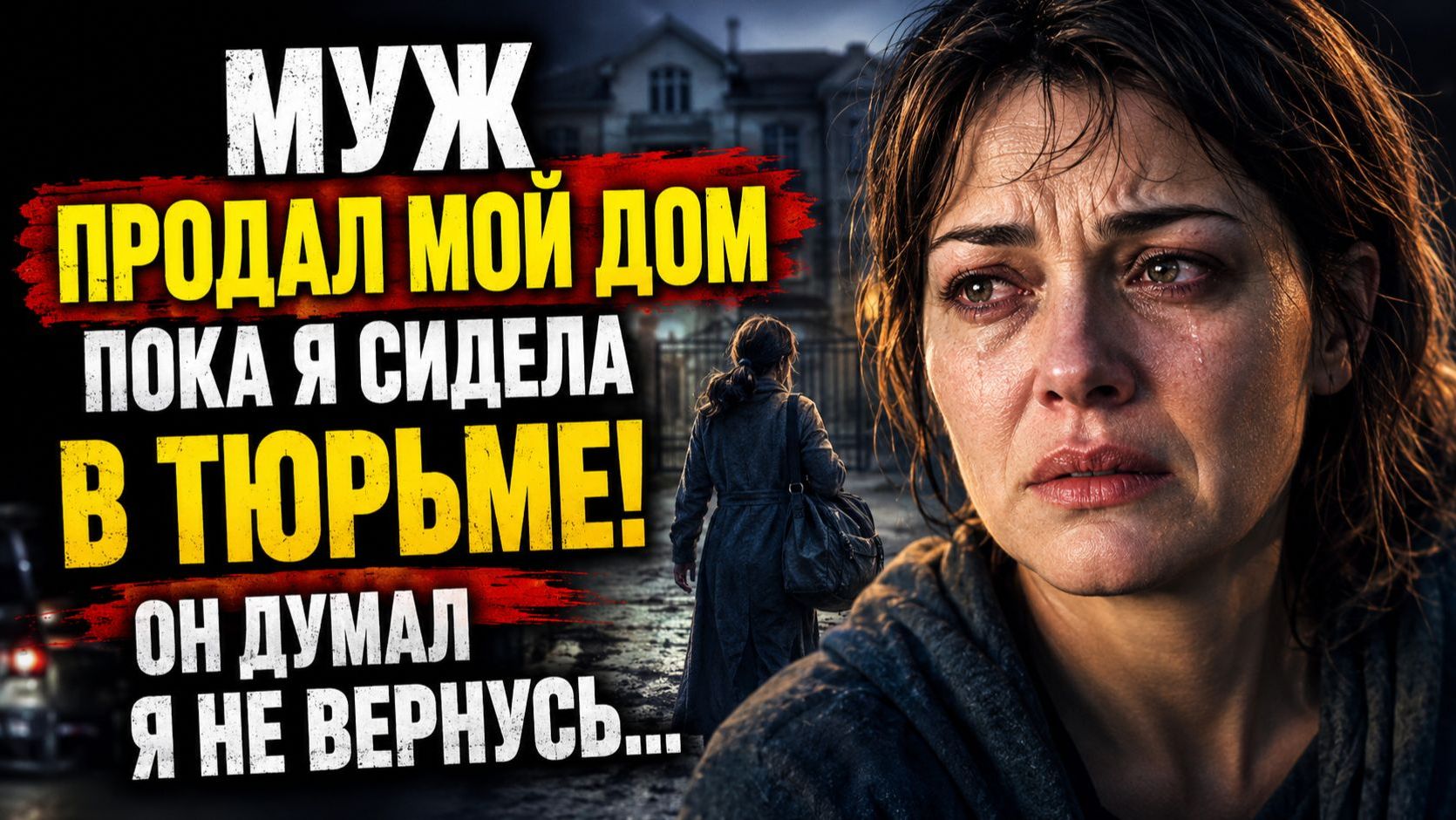 Истории из жизни  Муж продал дом пока жена была в тюрьме  Аудио рассказы