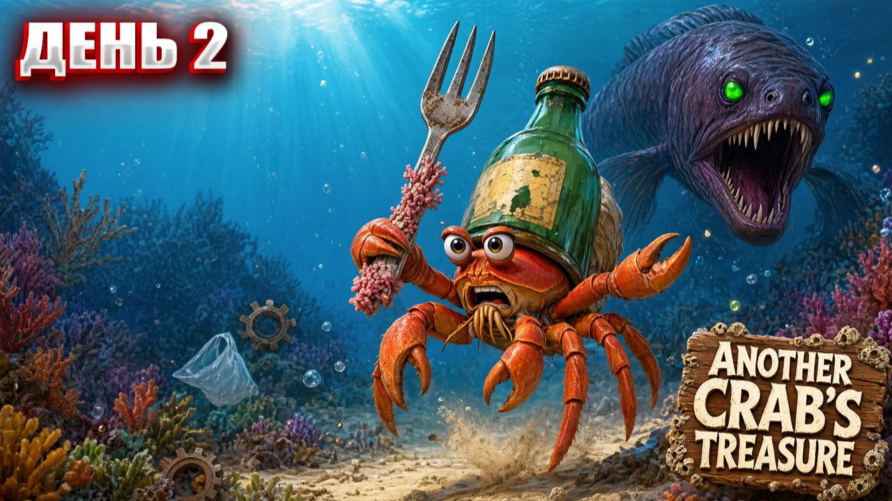 ИЩЕМ ЛЕГЕНДАРНЫЕ СОКРОВИЩА в Another Crabs Treasure | День 2