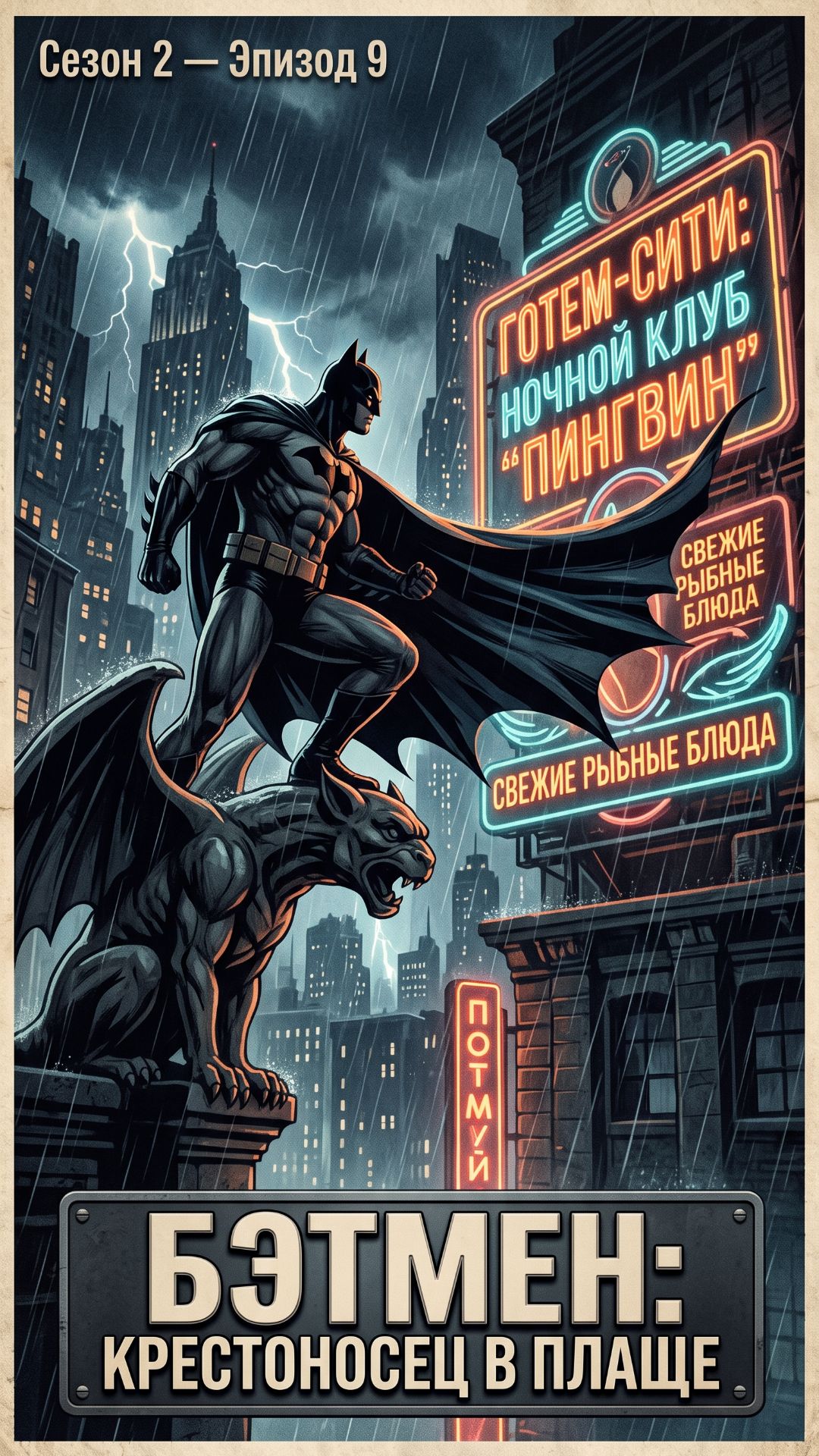 Бэтмен Крестоносец в плаще 9с4 / Batman: Caped Crusader