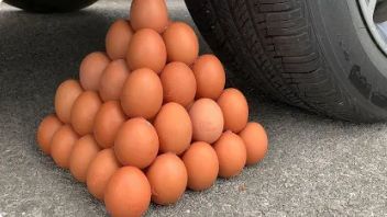 Большое яйцо, газировка и Mentos: кто победит — шар или машина?