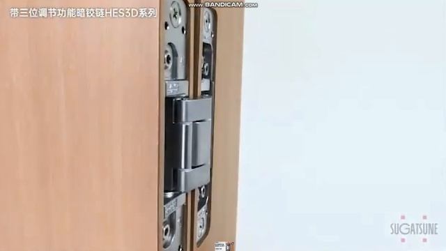 HES3D-E160  Невидимый разъёмный шарнир с функцией трехмерной регулировки