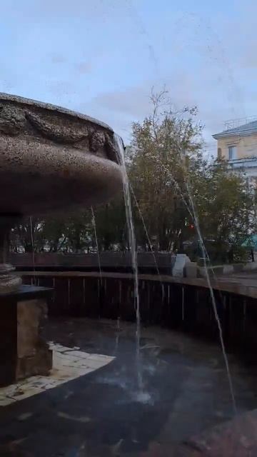 Фонтан, Воркута,  Август 2026 г.