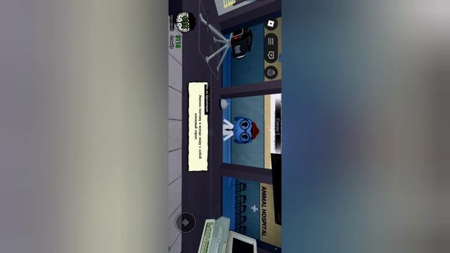 играю в animal hospital в Roblox!!
