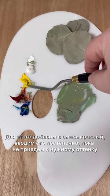 Цвет эвкалипта листьев как смешать цвет рецептцвета смешиваниецветов
