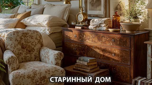 Старинный дом элегантный и что внутри  (5)