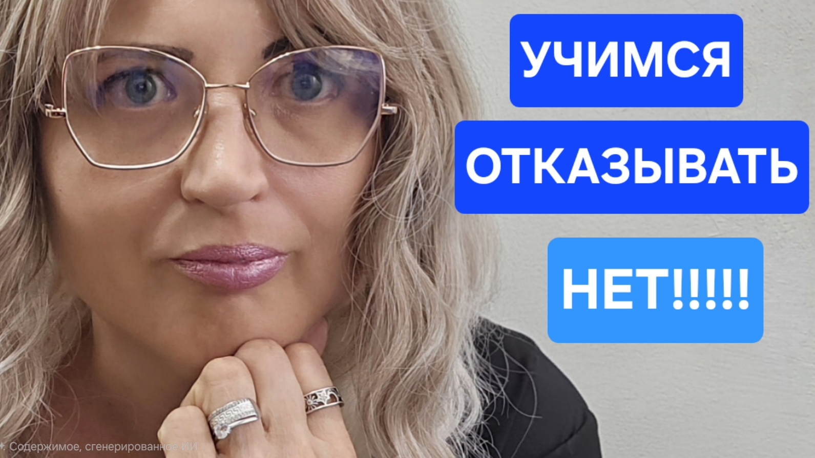 Как научиться говорить - НЕТ! И почему необходимо уметь отказывать. 25-08-2026