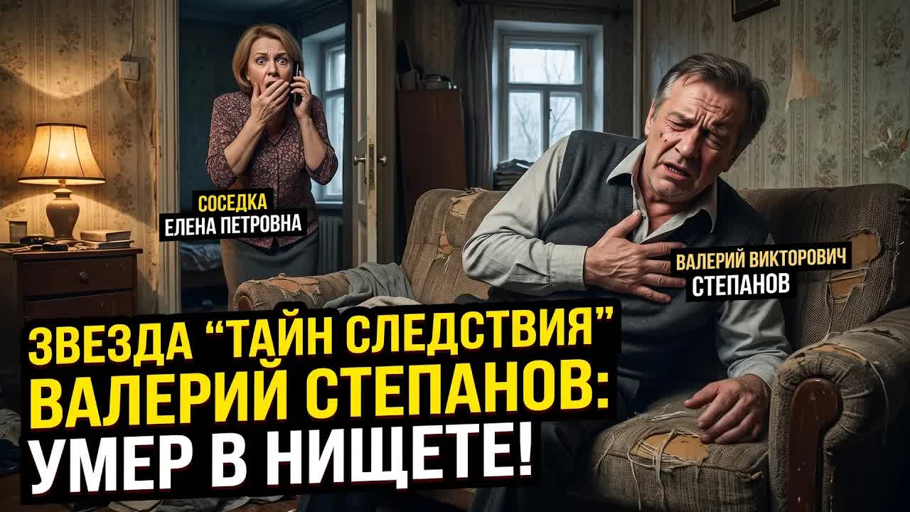 Актёр Тайн следствия Валерий Степанов найден мёртвым: почему его бросили?