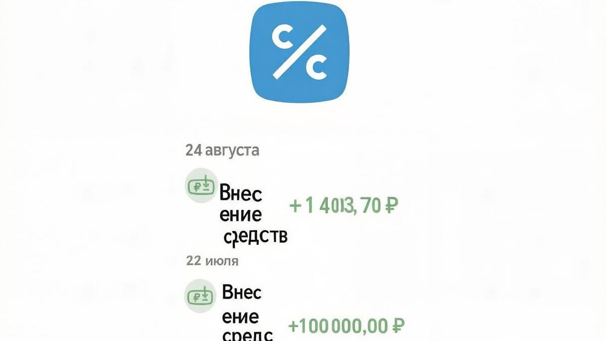 Кредит Клаб первое поступление