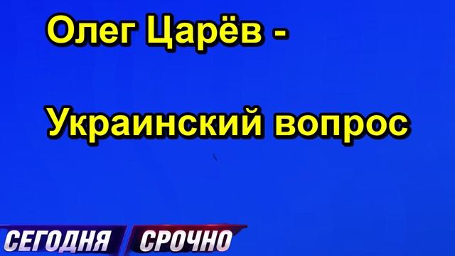Олег Царёв - Украинский вопрос