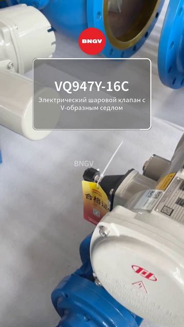 VQ947Y-16C Электрический шаровой клапан V-образного сечения-BNGV