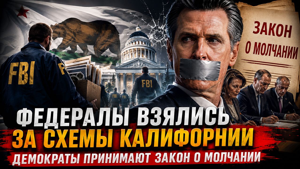 Федералы взялись за схемы Калифорнии. Демократы срочно принимают закон о молчании