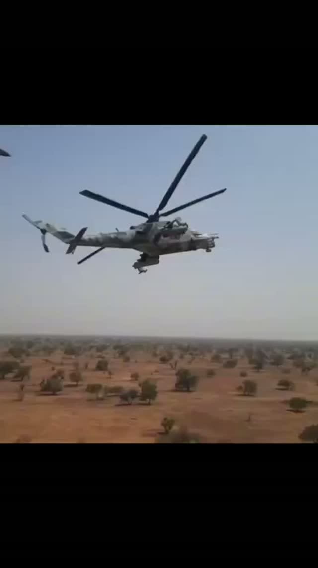 Вертушки 🚁 Африканского корпуса ВС РФ в Мали 🇷🇺🤙