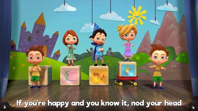 Если ты счастлив и ты это знаешь - ЛУЧШИЕ песни для детей | LooLoo Kids