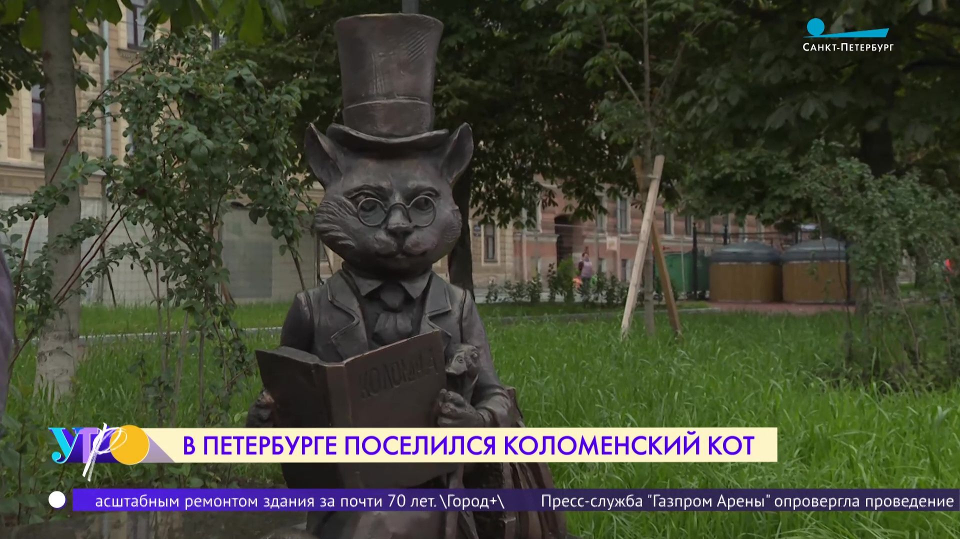 В Петербурге поселился Коломенский кот