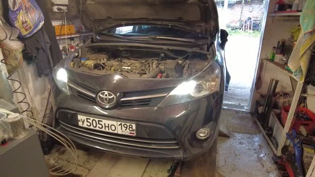 Раскоксовка двигателя Toyota Corolla Verso 1.8 2ZR-FAE Dual VVT-i Valvematic по технологии BG SQUID