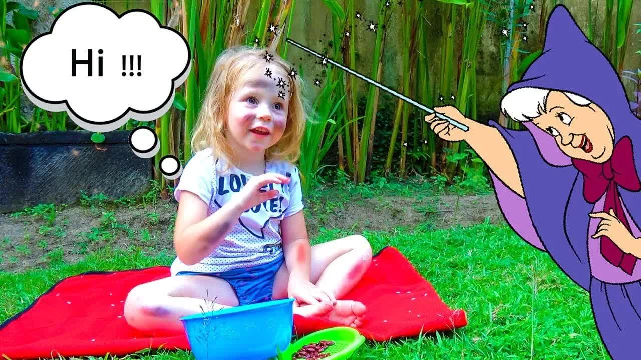 Смешная история Золушки от канала Like Nastya для детей
