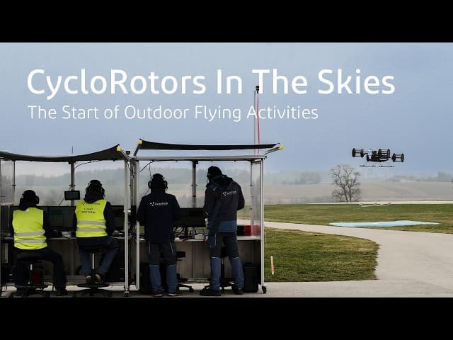 CycloRotor | Start Outdoor Flying