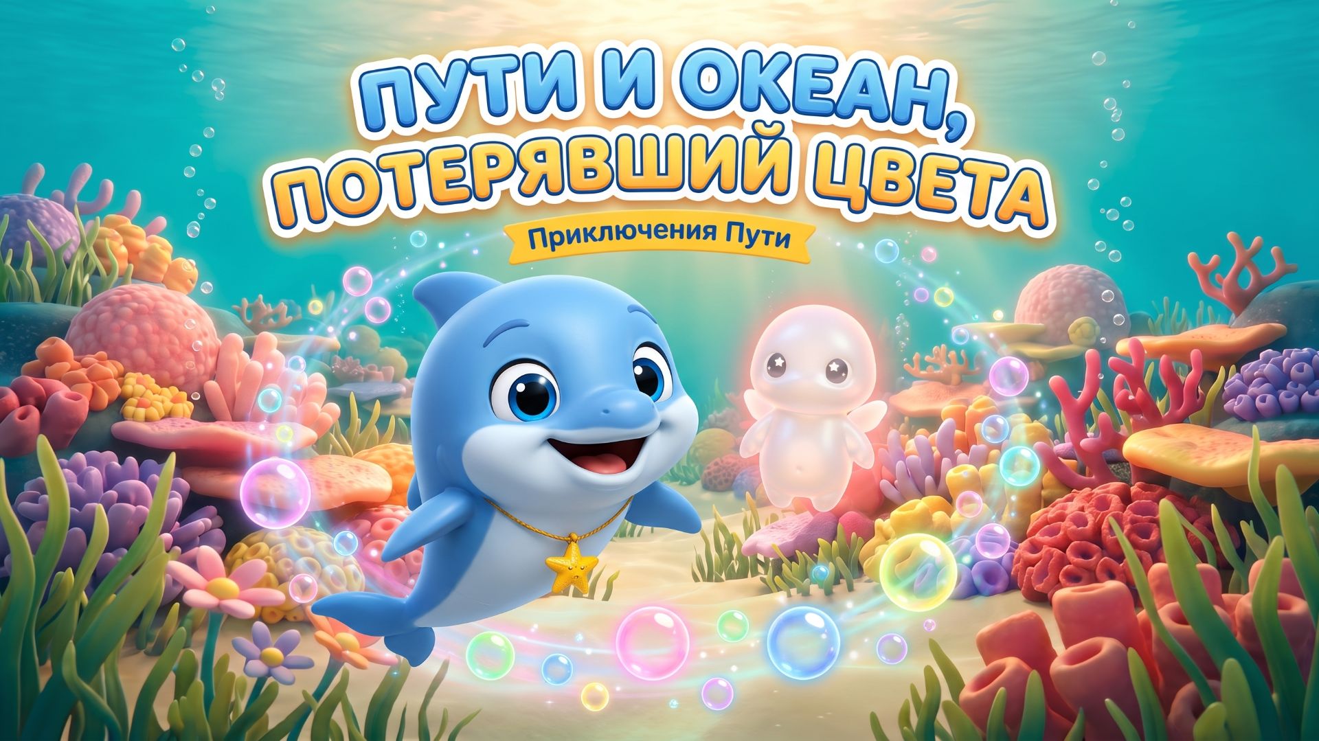 Пути и океан который потерял свои краски   Мультфильм для детей