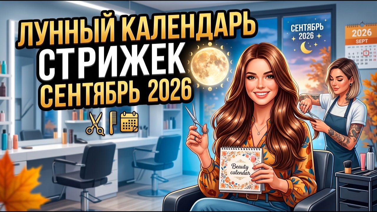 Лунный календарь стрижек и окрашивания на сентябрь 2026 года