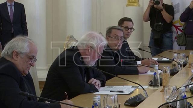 Переговоры главы МИД РФ Лаврова и секретаря Ватикана по международным делам Галлахера в Москве