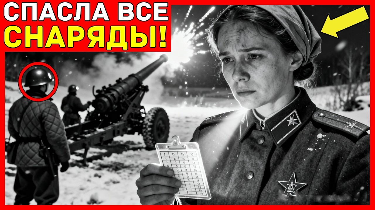Её БЕСПОЛЕЗНЫЕ расчёты погоды СПАСЛИ 4,7 миллиона снарядов —артиллеристов РАССТРЕЛИВАЛИ за промахи..