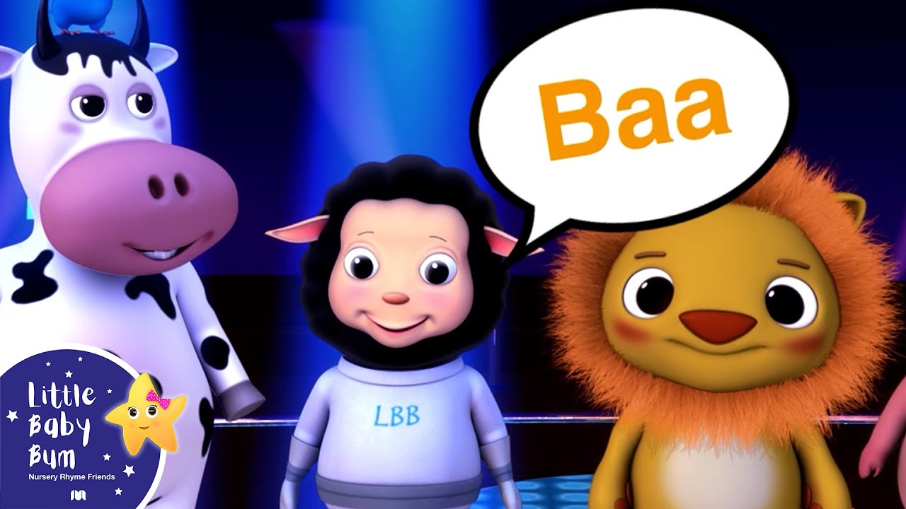 Звуки животных | Детские стишки для малышей от LittleBabyBum - Азбука и цифры
