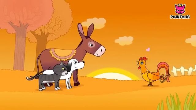 Бременские музыканты | Сказки | Мюзикл | Сказки PINKFONG для детей