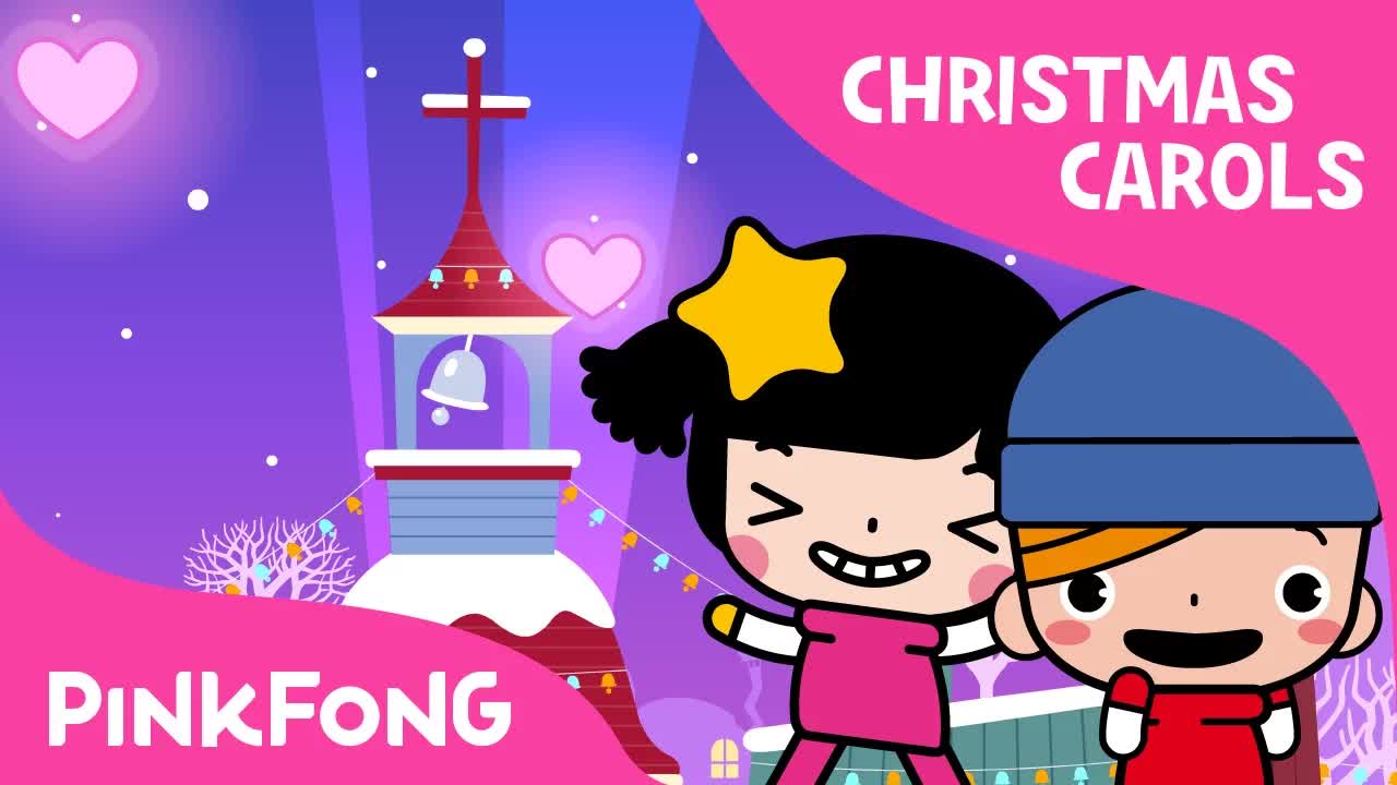 Серебряные колокольчики | Рождественские песни | PINKFONG Песни для детей
