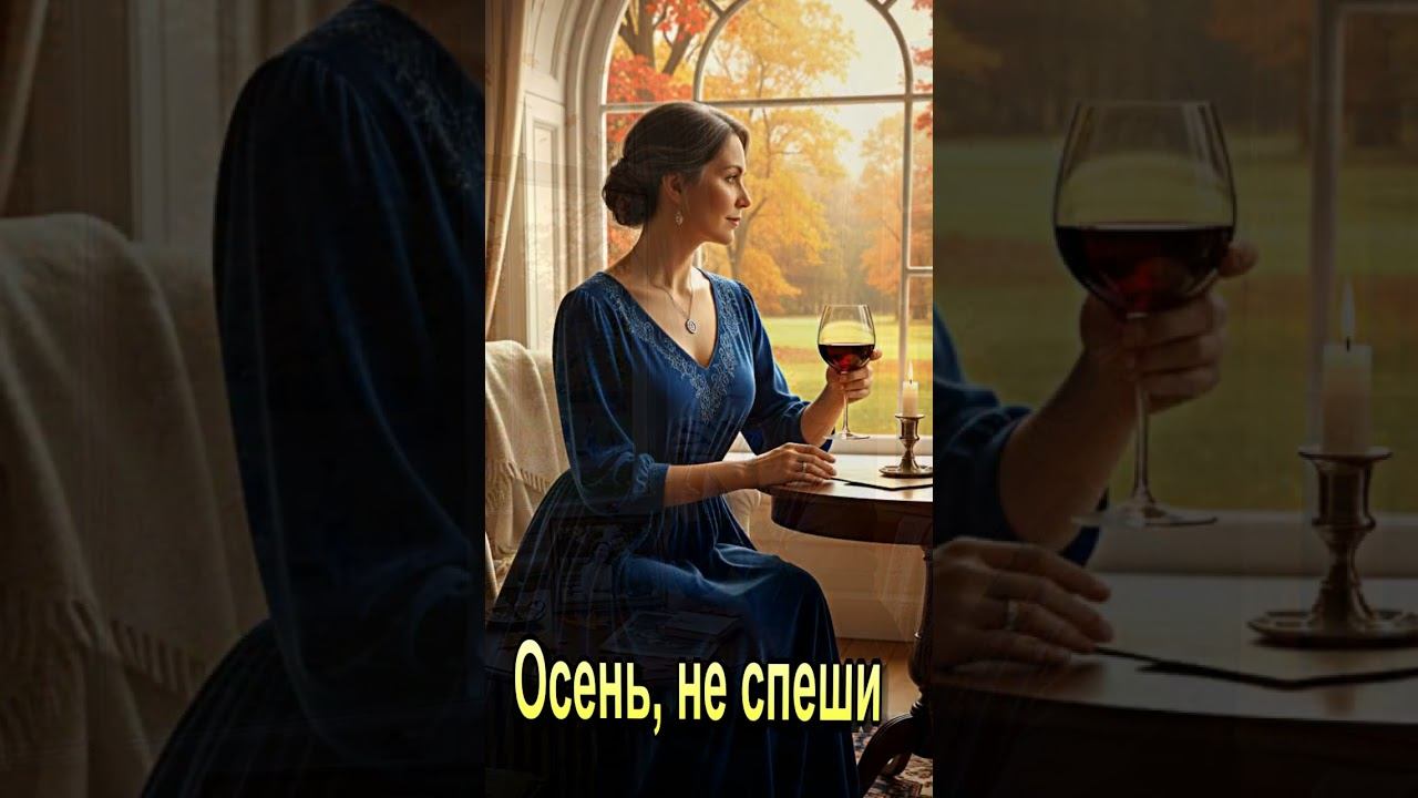 Лирическая песня Осень, не спеши Замирает сердце