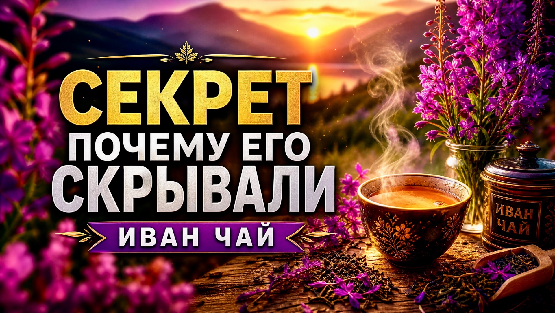 Иван-чай: Секретная МОЩЬ которую СКРЫВАЛИ Империи