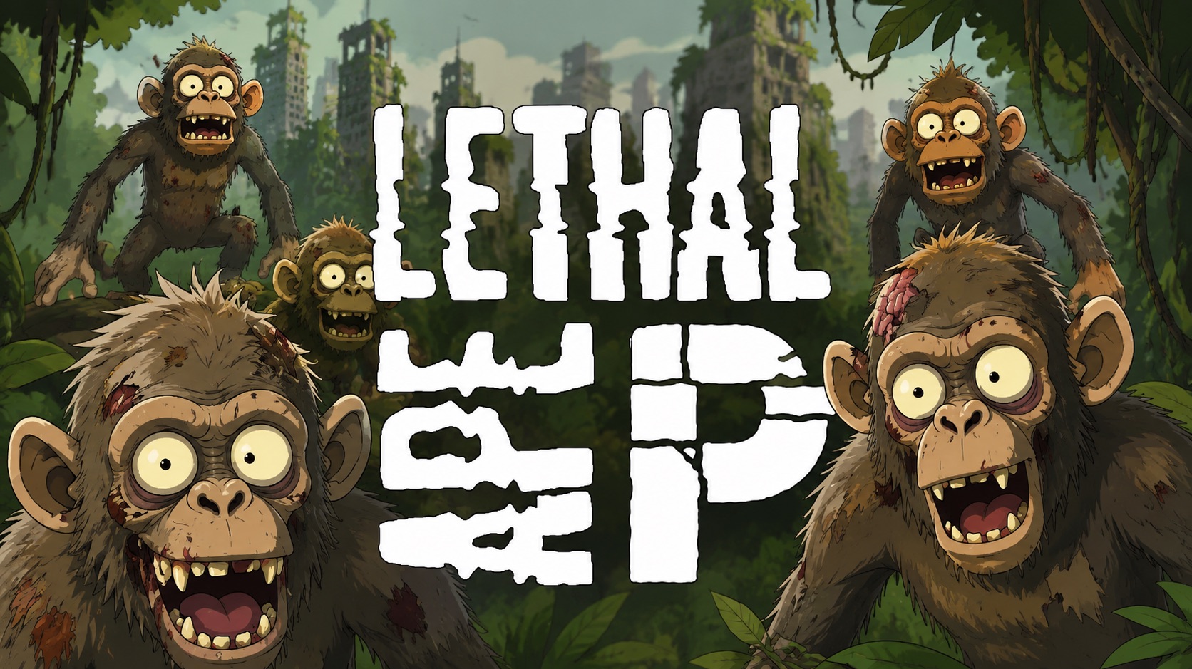 LETHAL APE PLUS жуткие МОНСТРЫ в VR