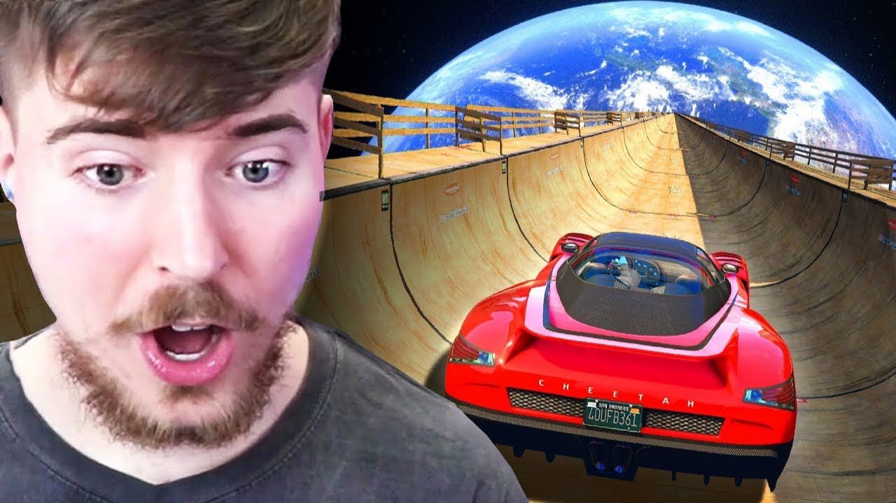 Мистер Бист.   Самая Большая Рампа в Мире! GTA 5