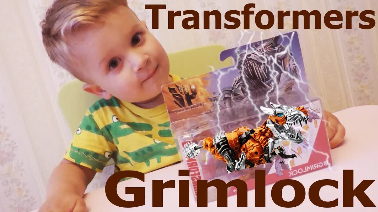 ★ Трансформеры Гримлок распаковка новых игрушек Transformers Grimlock Unboxing New Toys / Roma Show