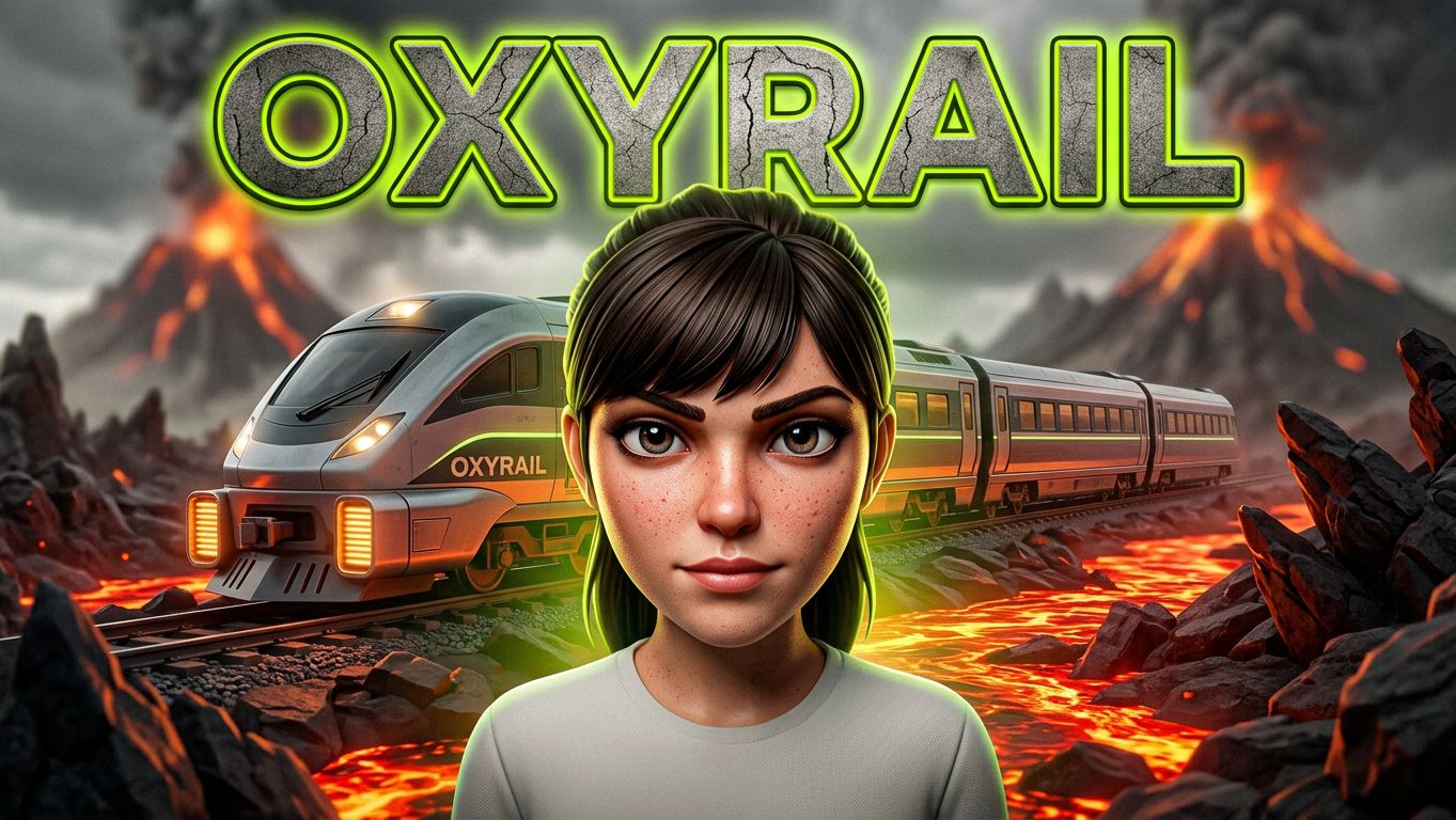 OxyRail (22) Мост над лавой
