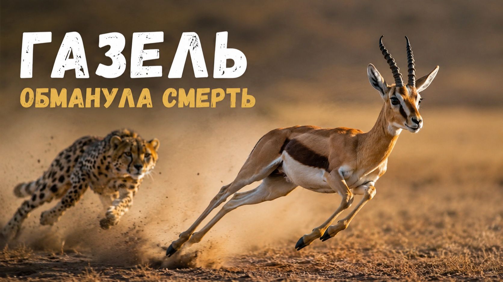 Газель: почему она смеётся в лицо опасности?