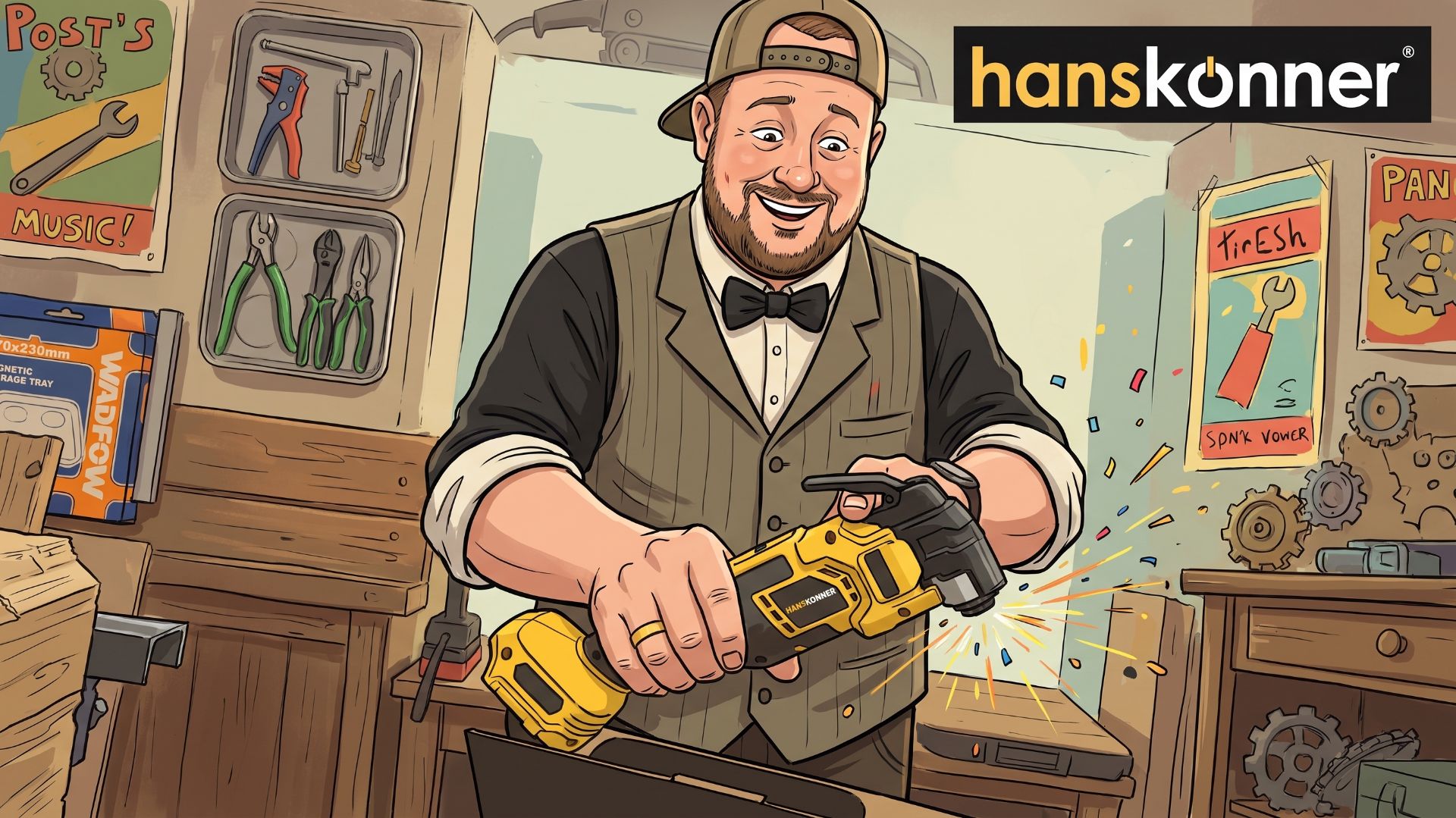 Аккумуляторный реноватор Hanskonner HMF1802